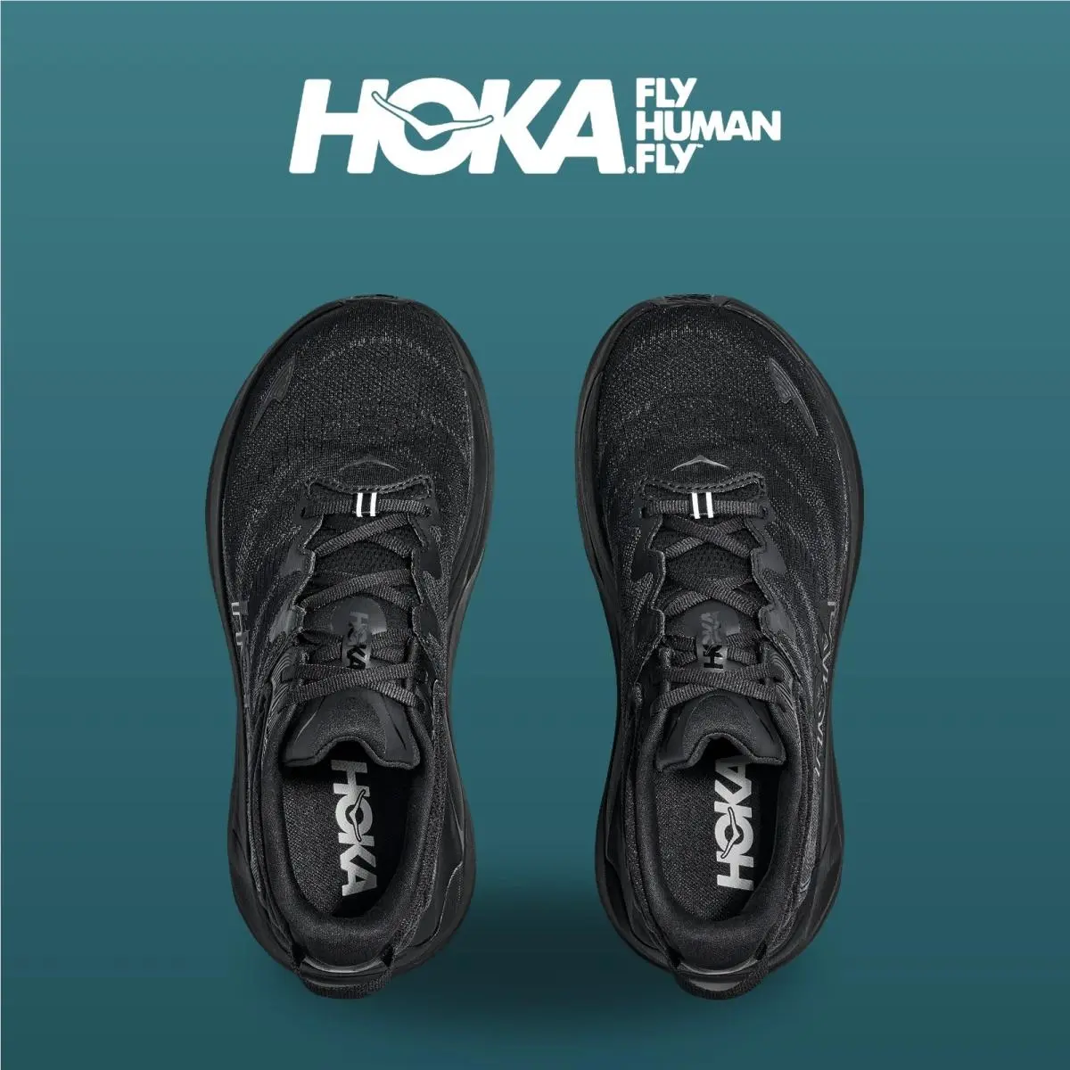 Hoka shoes - HOKA Gaviota 6 Wide - Gaviota Wide - 1171933-BBLC - Black 4