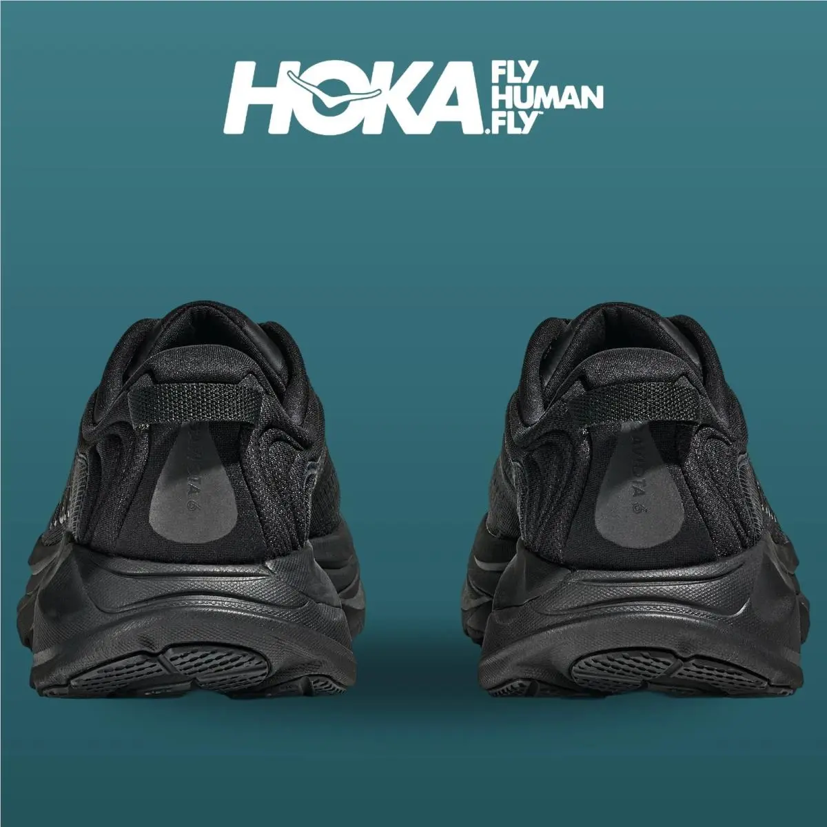 Hoka shoes - HOKA Gaviota 6 Wide - Gaviota Wide - 1171933-BBLC - Black 6