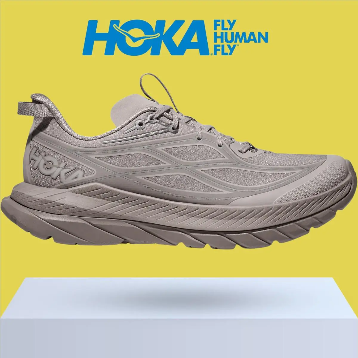 Hoka shoes - Hoka One One Mach Remastered - Alabaster/Cherry Syrup 24