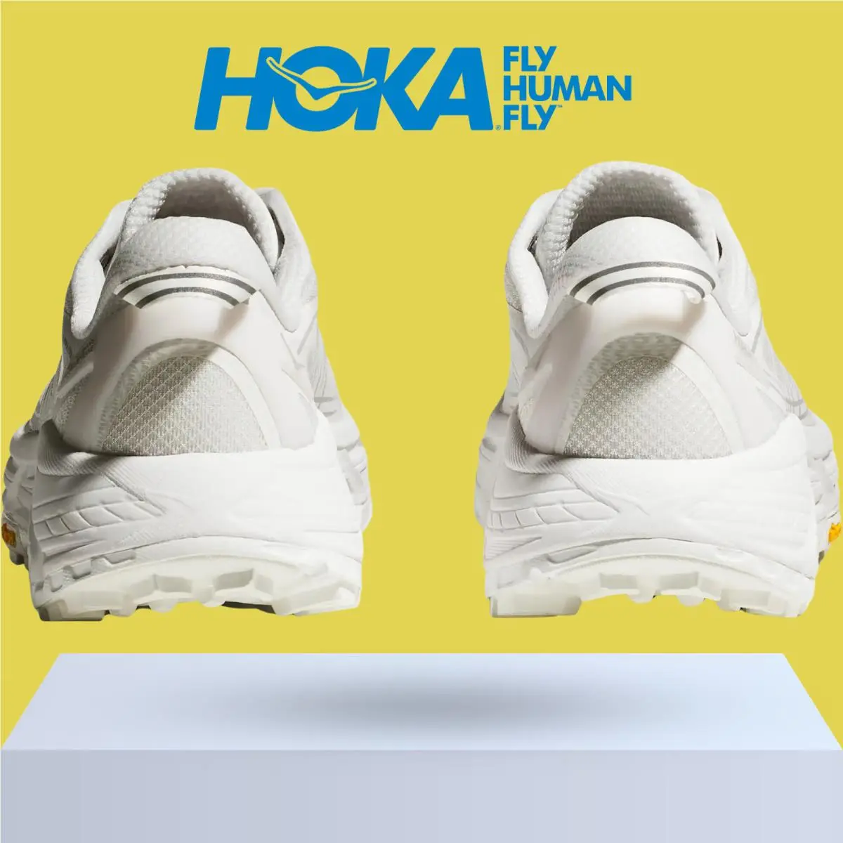 Hoka shoes - Hoka One One Mafate Speed 2 - White/Lunar Rock 1