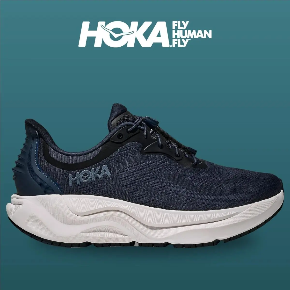 Hoka shoes - Arahi Sr - Arahi - 1168712-VFD - Varsity Navy/Faded Navy 8