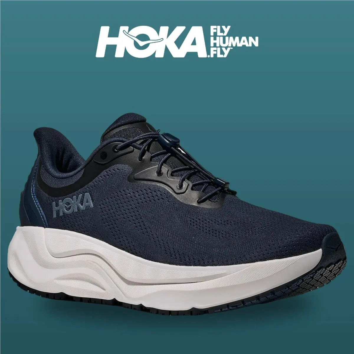 Hoka shoes - Arahi Sr - Arahi - 1168712-VFD - Varsity Navy/Faded Navy 10