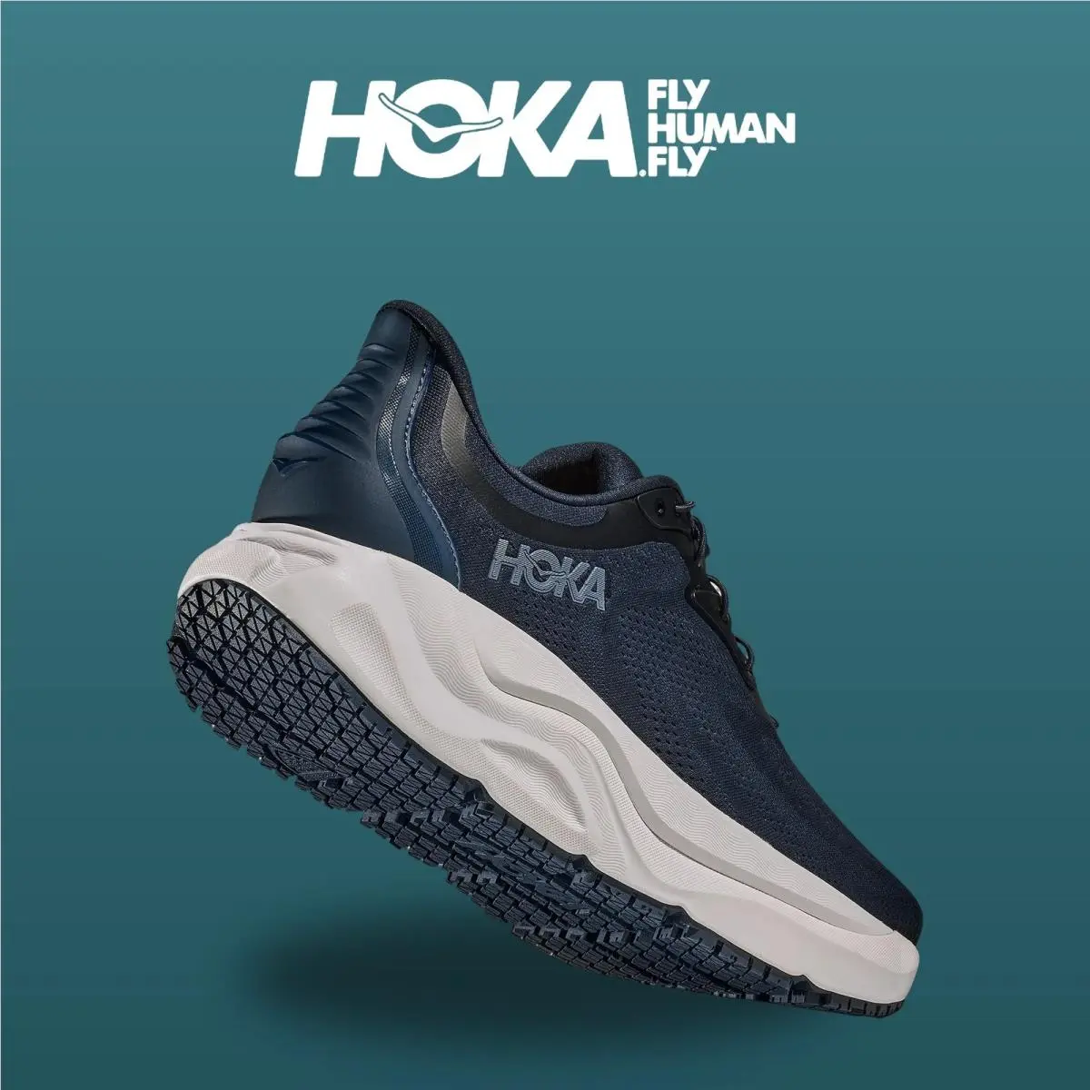 Hoka shoes - Arahi Sr - Arahi - 1168712-VFD - Varsity Navy/Faded Navy 12