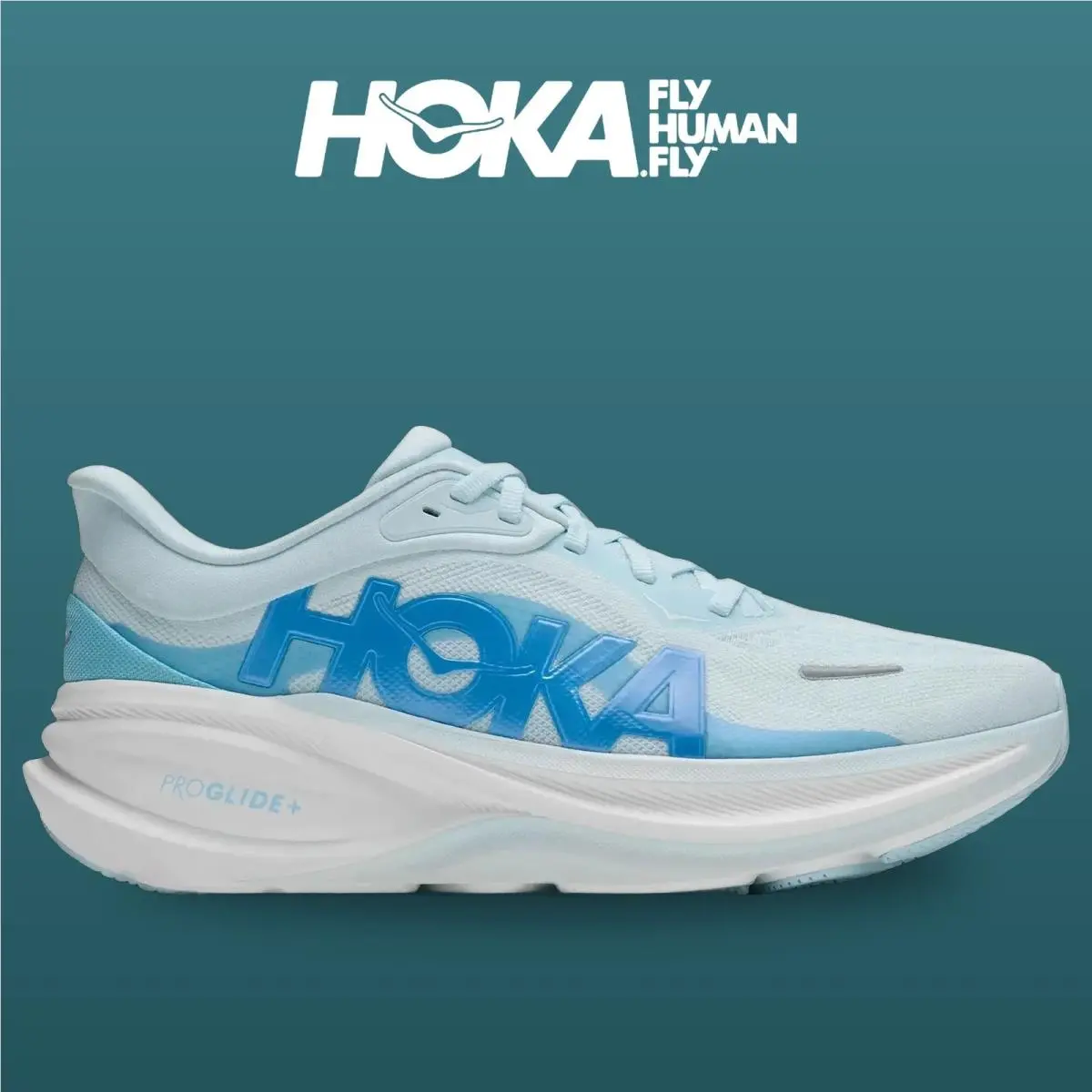 Hoka shoes - HOKA Clifton Pro Wide - Clifton Pro Wide - 1176530-GMR - Glimmering Blue/Soaring Blue 6