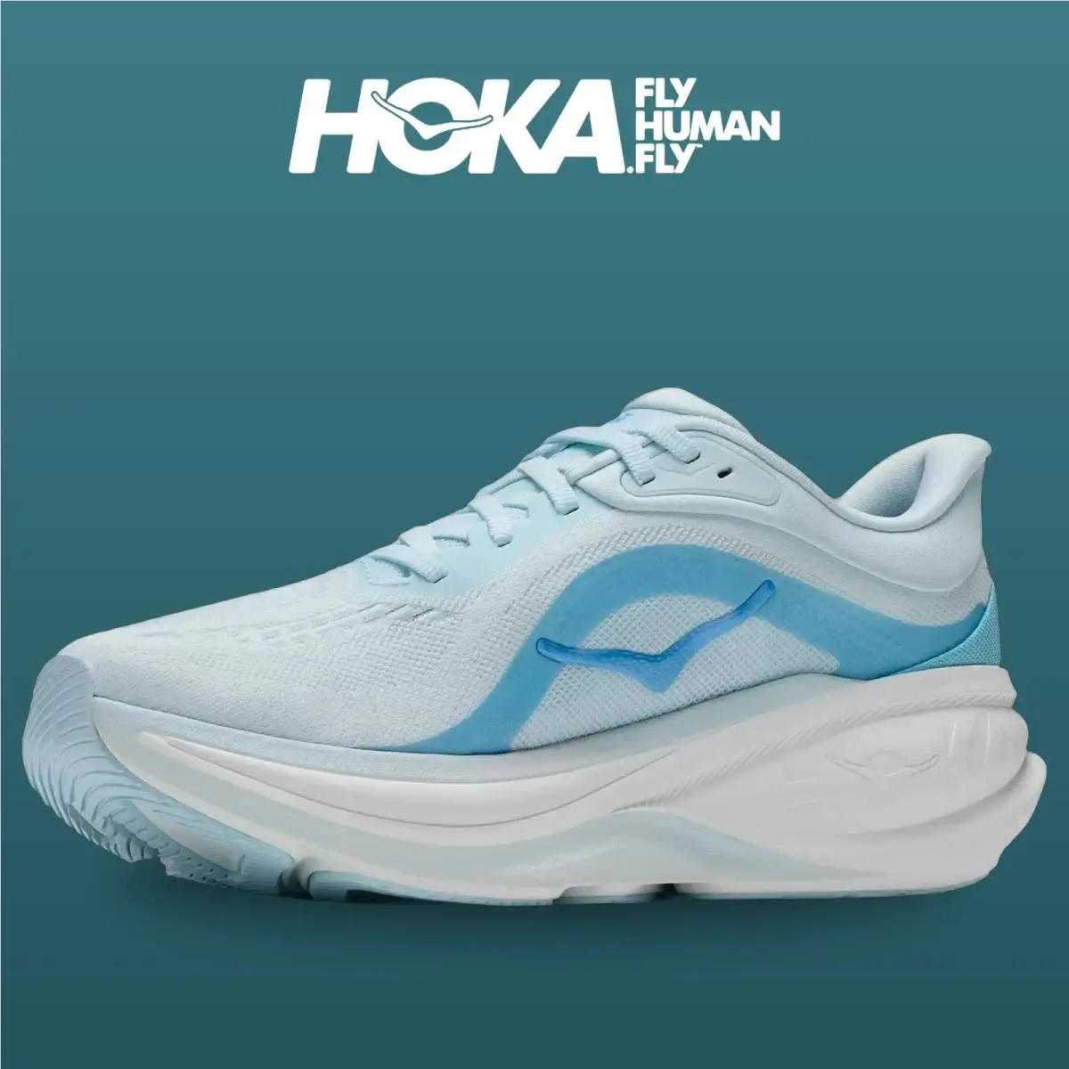 Hoka shoes - HOKA Clifton Pro Wide - Clifton Pro Wide - 1176530-GMR - Glimmering Blue/Soaring Blue 7
