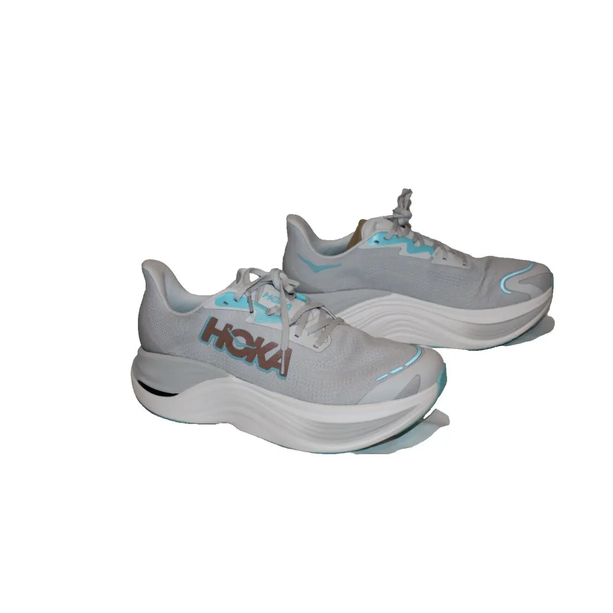 Hoka shoes - Hoka One One Skyward X - WHITE BLUE 1