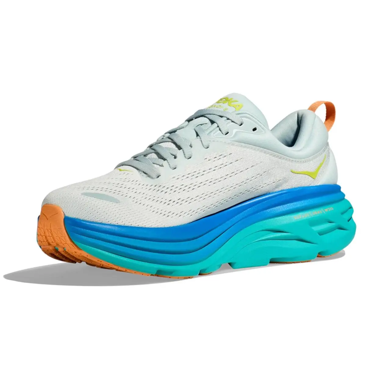 Hoka shoes - HOKA BONDI 8 - BONDI - 1123202/ IFBOB - Ice Flow/Bit Of Blue 2
