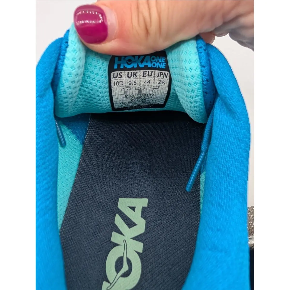 Hoka shoes - Clifton 10 - Clifton - Blue 10